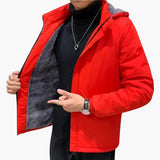 Men's hooded Jacke