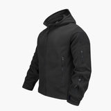 Men's hooded Jacke with multiple pockets