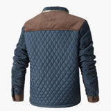 Men's cruiser Jacke with quilted surface