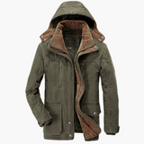 Men's winter Jacke with hood