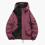 Unisex ski Jacke with integrated hood and full zip