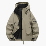 Unisex ski Jacke with integrated hood and full zip