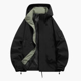 Unisex ski Jacke with integrated hood and full zip