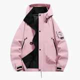 Unisex ski Jacke with integrated hood and full zip