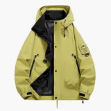 Unisex ski Jacke with integrated hood and full zip