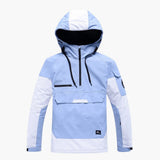 Unisex ski Jacke with hood and zippered pockets