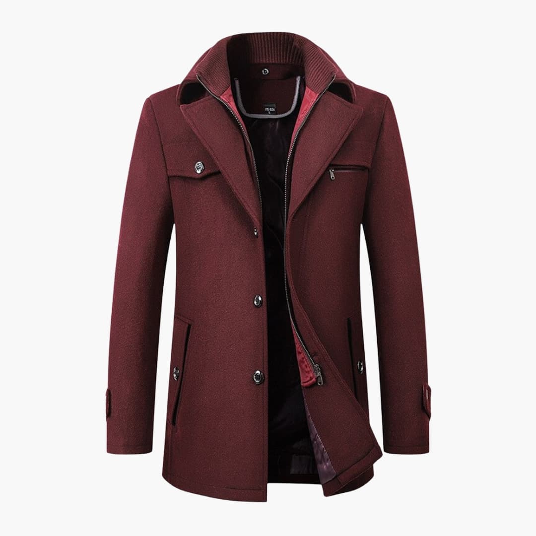 Men's Jacke with buttons and zipper