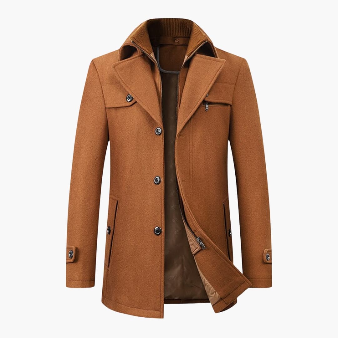 Men's Jacke with buttons and zipper