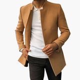 Men's Jacke with modern collar and straight cut