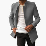 Men's Jacke with modern collar and straight cut