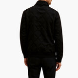 Men's quilted Jacke with stand-up collar