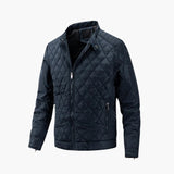 Men's quilted Jacke with zipper closure