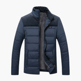 Men's quilted Jacke with zippered pockets