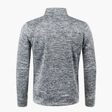 Men's zip-up Jacke with stand-up collar