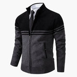 Men's zip-up Jacke with long sleeves