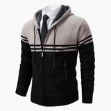 Men's zip-up Jacke with long sleeves