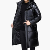 Long Jacke for men with hood