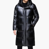 Long Jacke for men with hood
