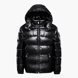 Men's quilted Jacke with zippered pockets