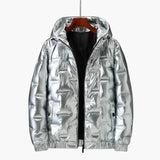 Men's Jacke with hood and zipper closure