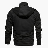 Men's tactical Jacke with hood and multiple pockets