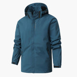 Unisex hoodie Jacke with zipper closure