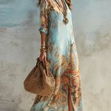 Lily -  Maxi-Hemdblusenkleid