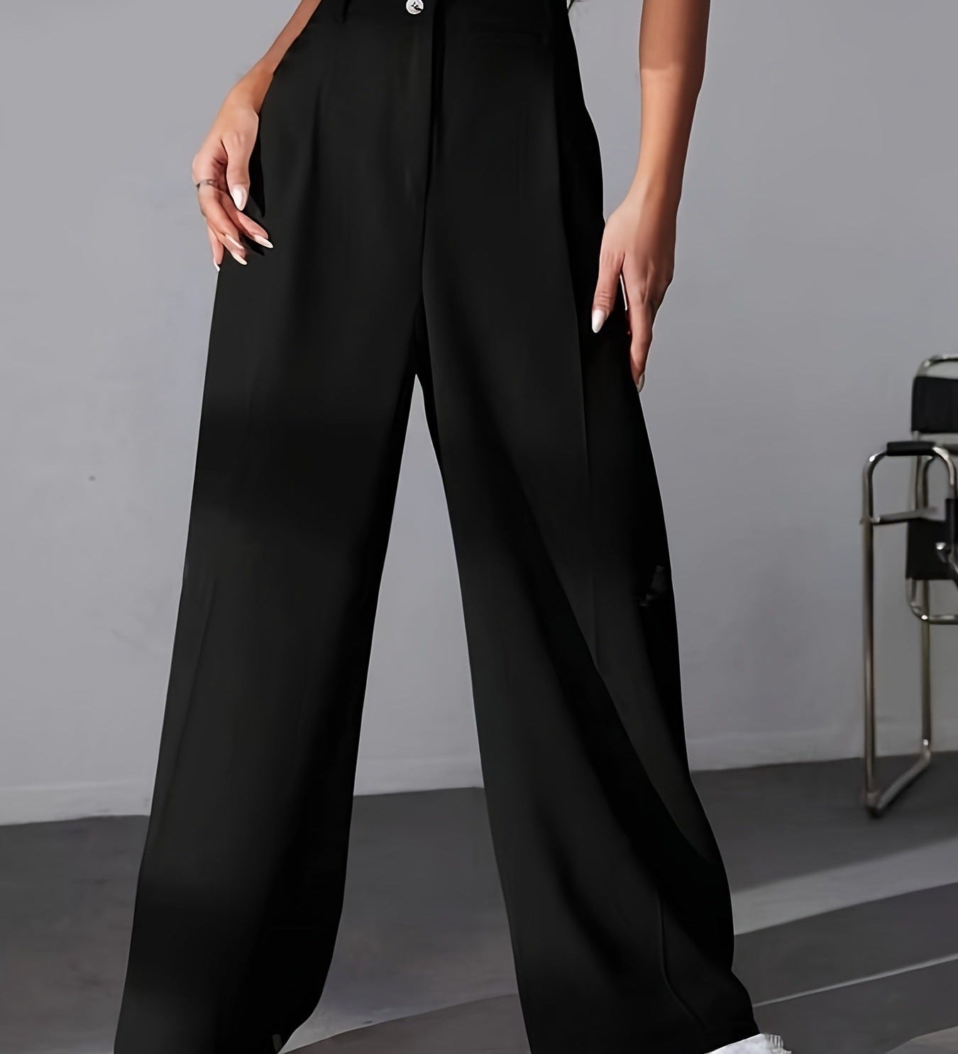 Arden Flow Tailored Wide-Leg Hose
