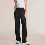 Vista Lane Tailored Wide-Leg Hose