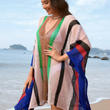 Blue Solstice Shores Crochet Überwurf