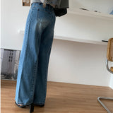 Reve High-Rise Wide Leg Jeans