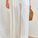 Willow Dune Wide-Leg Drawstring Hose