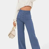 Harbour Street Wide-Leg Button Hose
