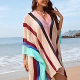 Pink Solstice Shores Crochet Überwurf