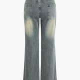 Maverick Studded Panel Jeans